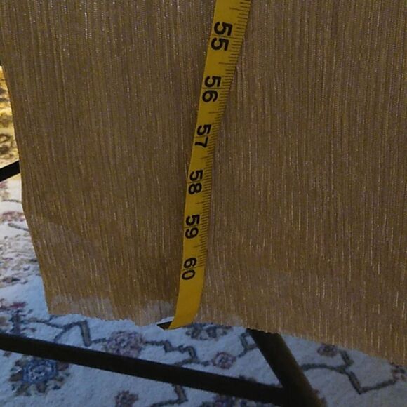 NWT Elegant Silver MSK Jumpsuit/Pantsuit Sleeveless Special Event Metallic - Picture 7 of 10